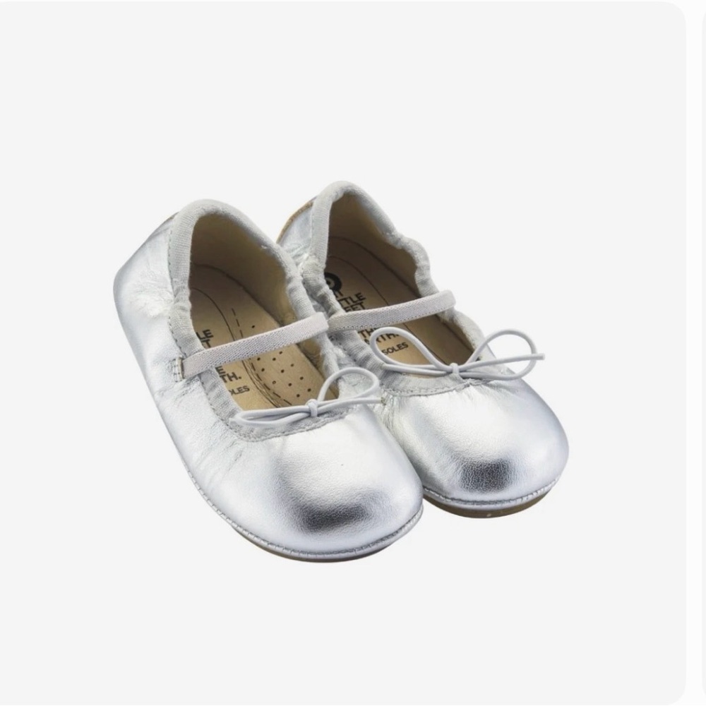 Old Soles Cruise Silver Ballet Flats